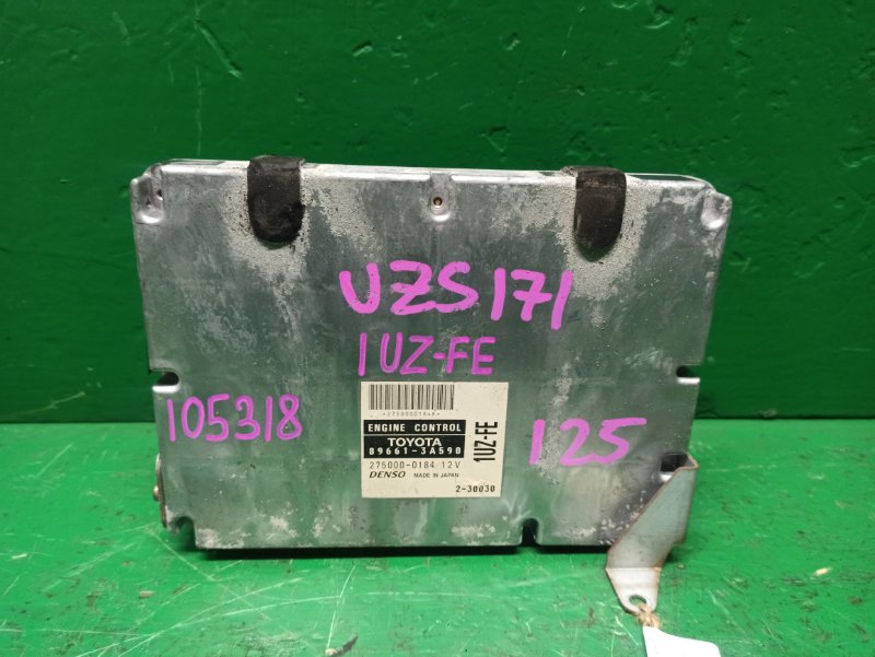 Блок управления efi TOYOTA CROWN MAJESTA UZS171 1UZ-FE 89661-3A590 (б/у)