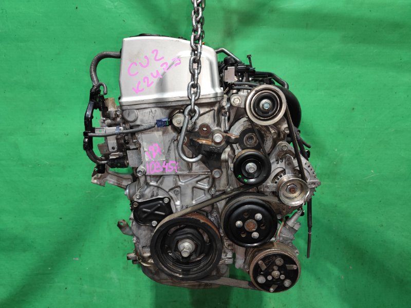 Двигатель HONDA ACCORD CU2 K24Z3 2353593, в сборе с навесным. (б/у)