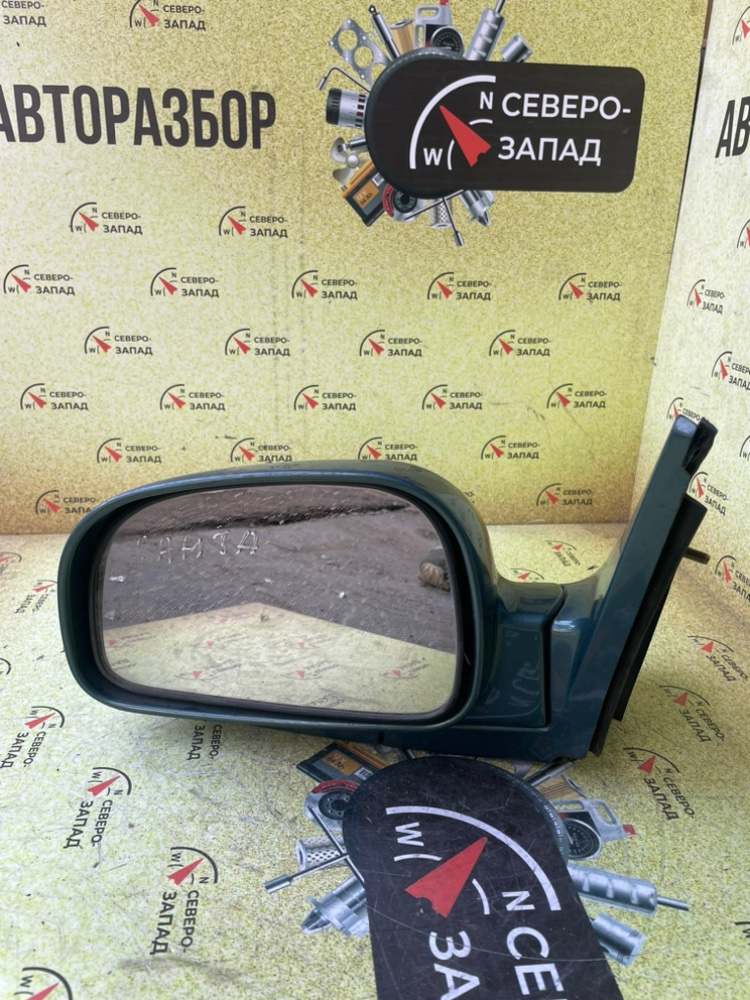 Зеркало переднее левое Hyundai Santa Fe 2003 8761026100 Б/У