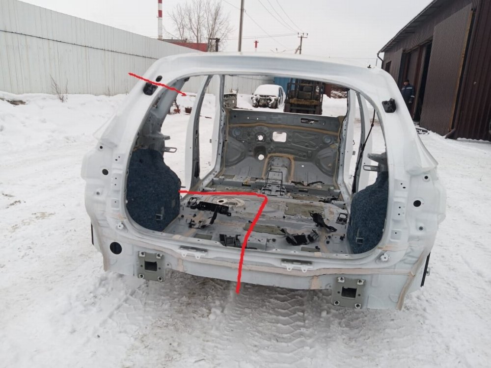 Крыло заднее левое Jolion 2024 CC7150BA01B GW4G15K