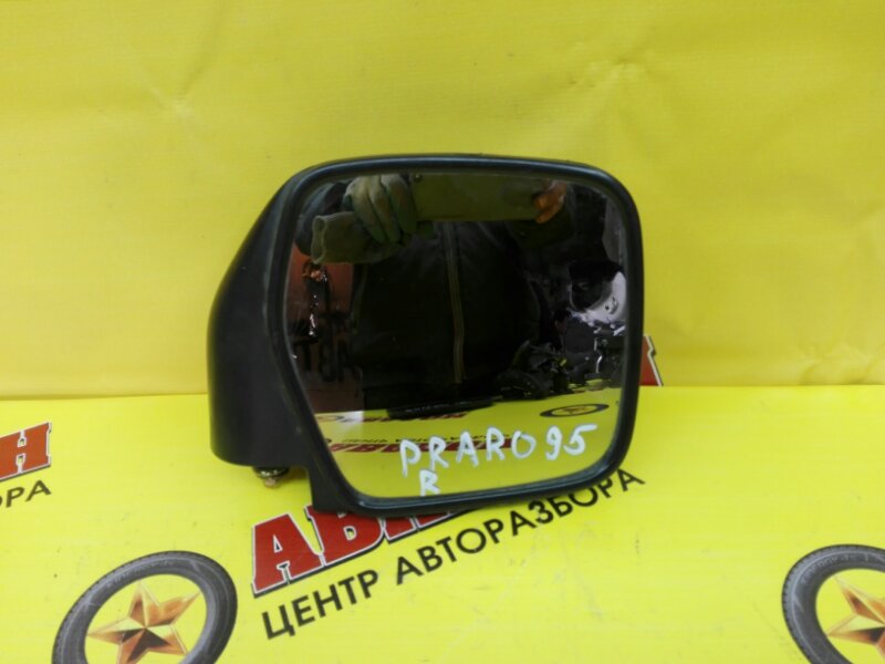 Зеркало-полотно Toyota Land Cruiser Prado RZJ95W 3RZ-FE 1993 правое