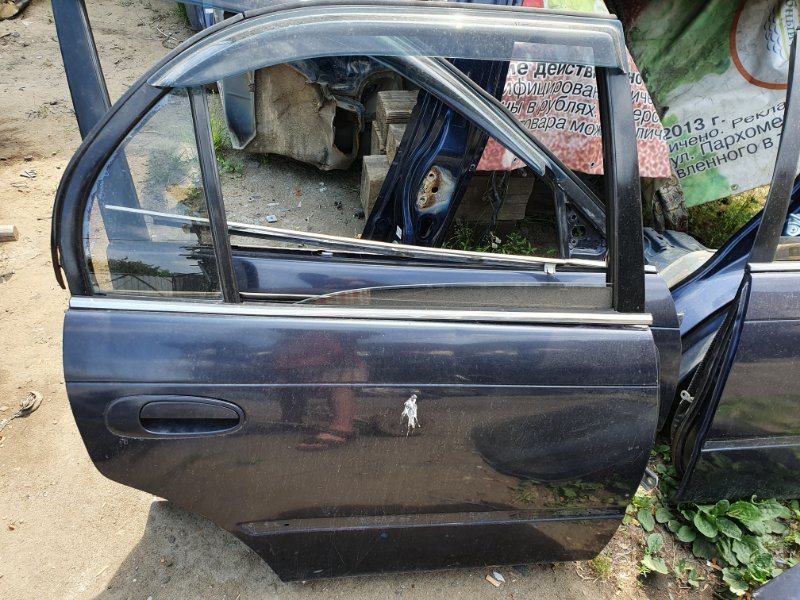 Дверь боковая Toyota Corolla EE100 4E-FE 1994 задняя правая