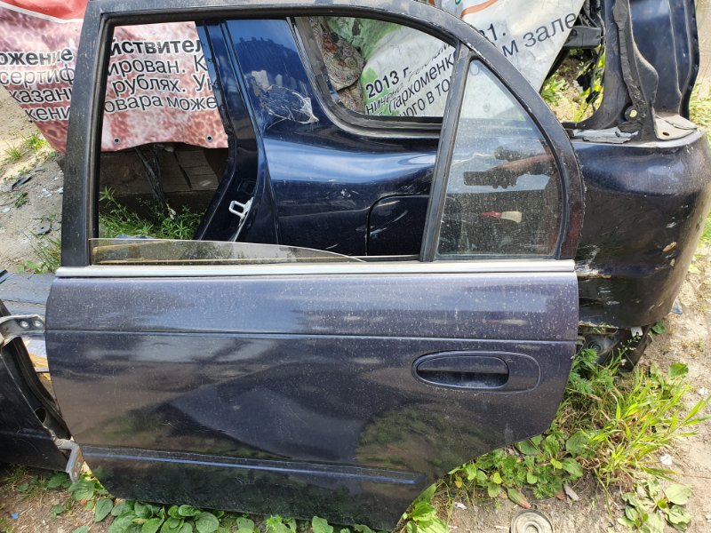 Дверь боковая Toyota Corolla EE100 4E-FE 1994 задняя левая