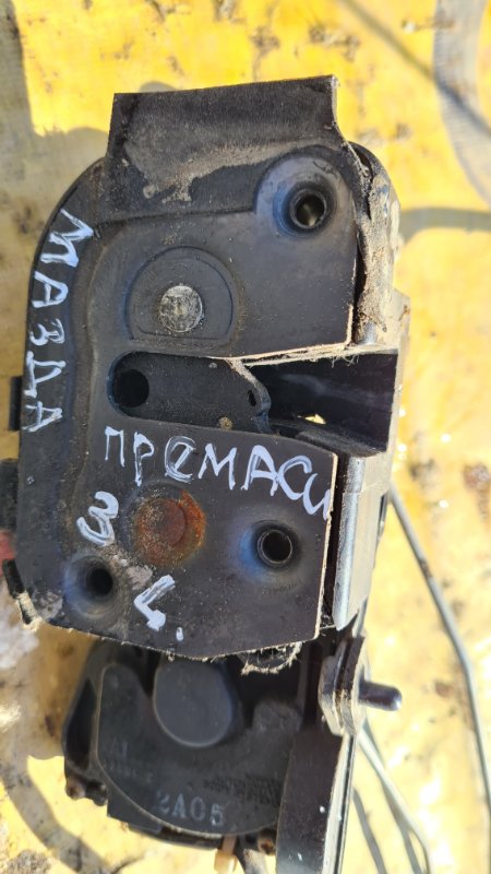 Замок двери Mazda Premacy CP8W FS 2003 задний левый