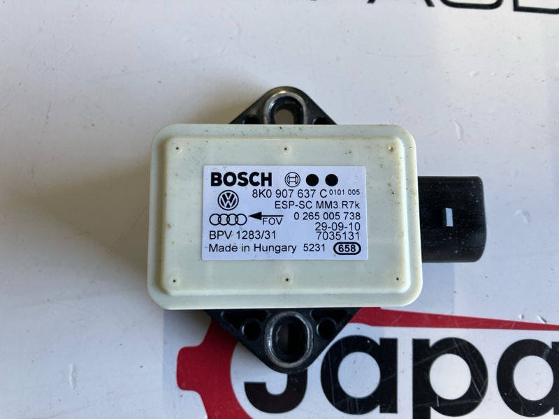 Датчик ускорения audi a4 b8 2.0 cdnc