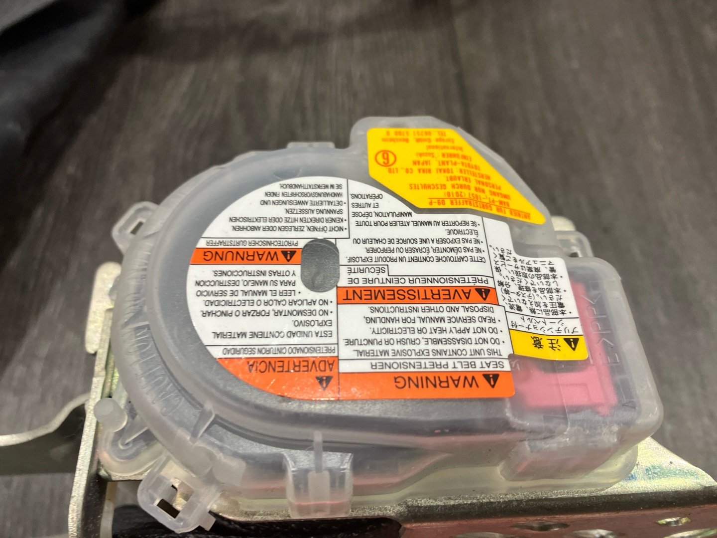 Ремень безопасности передний левый Sx4 2010 sx4 M15A