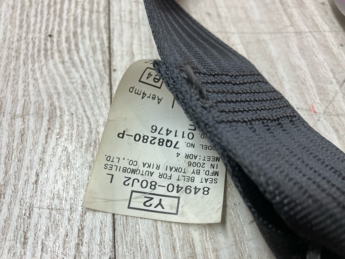 Ремень безопасности передний левый Sx4 2007 sx4 J20A Ремень безопасности передний левый Sx4 2007 sx4 J20A