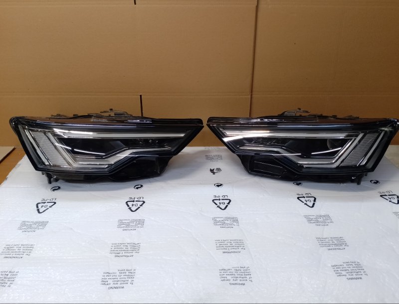 Фары диодные в сборе передние Audi A6 2023 C8 4K0941040 контрактная