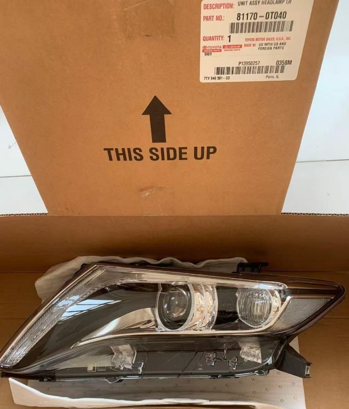 Фара ксеноновая передняя левая Toyota Venza 2012-2016 GV10 811700T040 новая