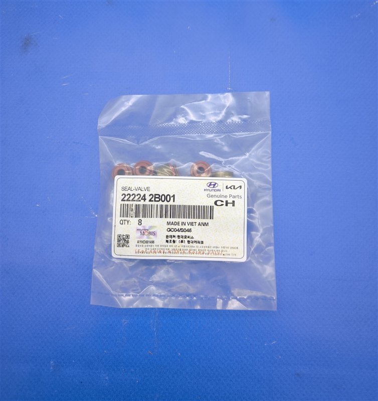 Колпачок маслосъемный Hyundai KIA G4FA G4FC G4FG G4LC 222242B001 новая