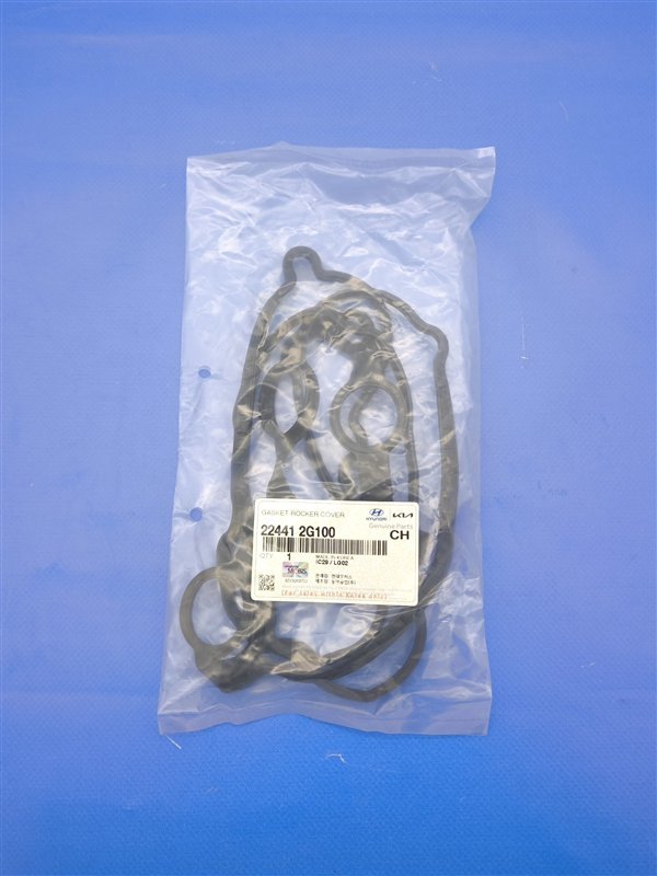 Прокладка клапанной крышки Hyundai KIA G4KE 224412G100 новая