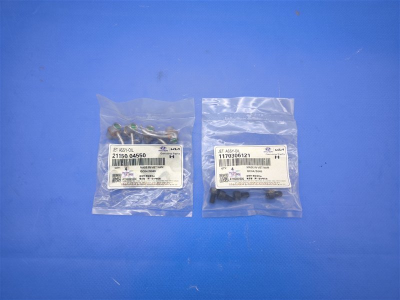 Форсунка масляная Hyundai KIA G4LC 2115004550 новая