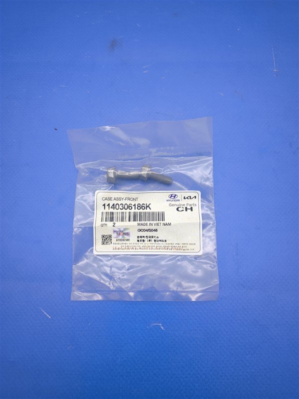 Болт крышки ГРМ Hyundai KIA G4LC 1140306186K новая