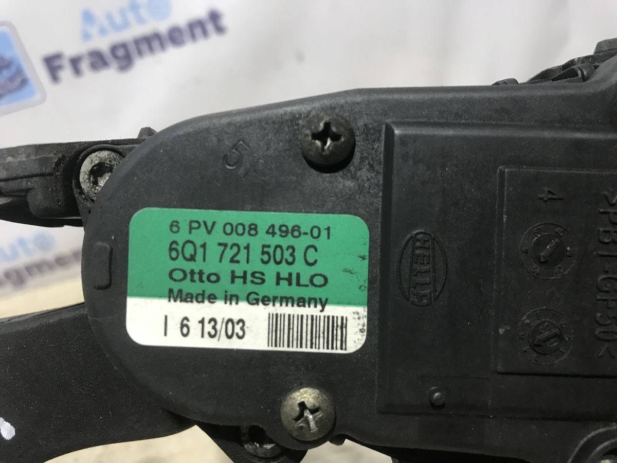 Педаль газа Fabia I 2003 1M1 AZQ