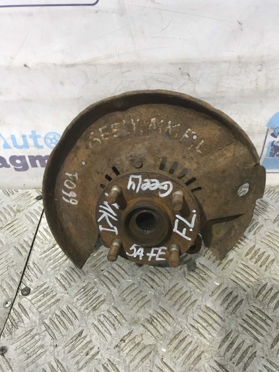 Кулак поворотный передний левый Geely MK I 2008 5A-FE 1014001997 Б/У