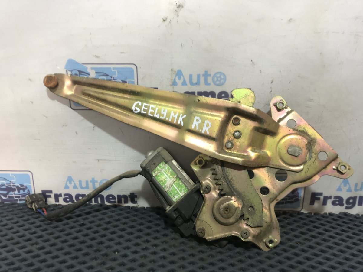Стеклоподъемник задний правый Geely MK 2008 5A-FE 1.5 7152R1805662 Б/У
