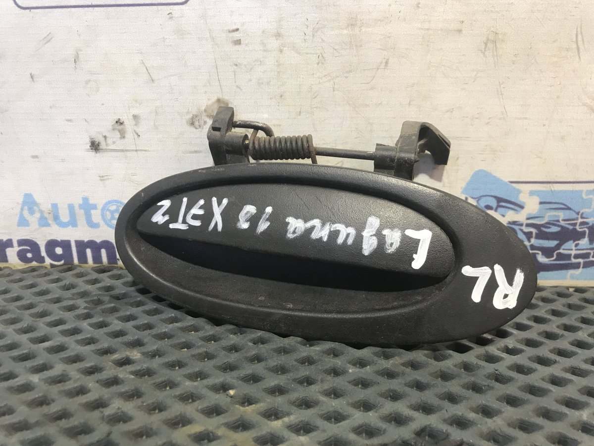 Ручка двери нaружная задняя левая Renault Laguna 1995 F3P 1.8 7700821371 Б/У