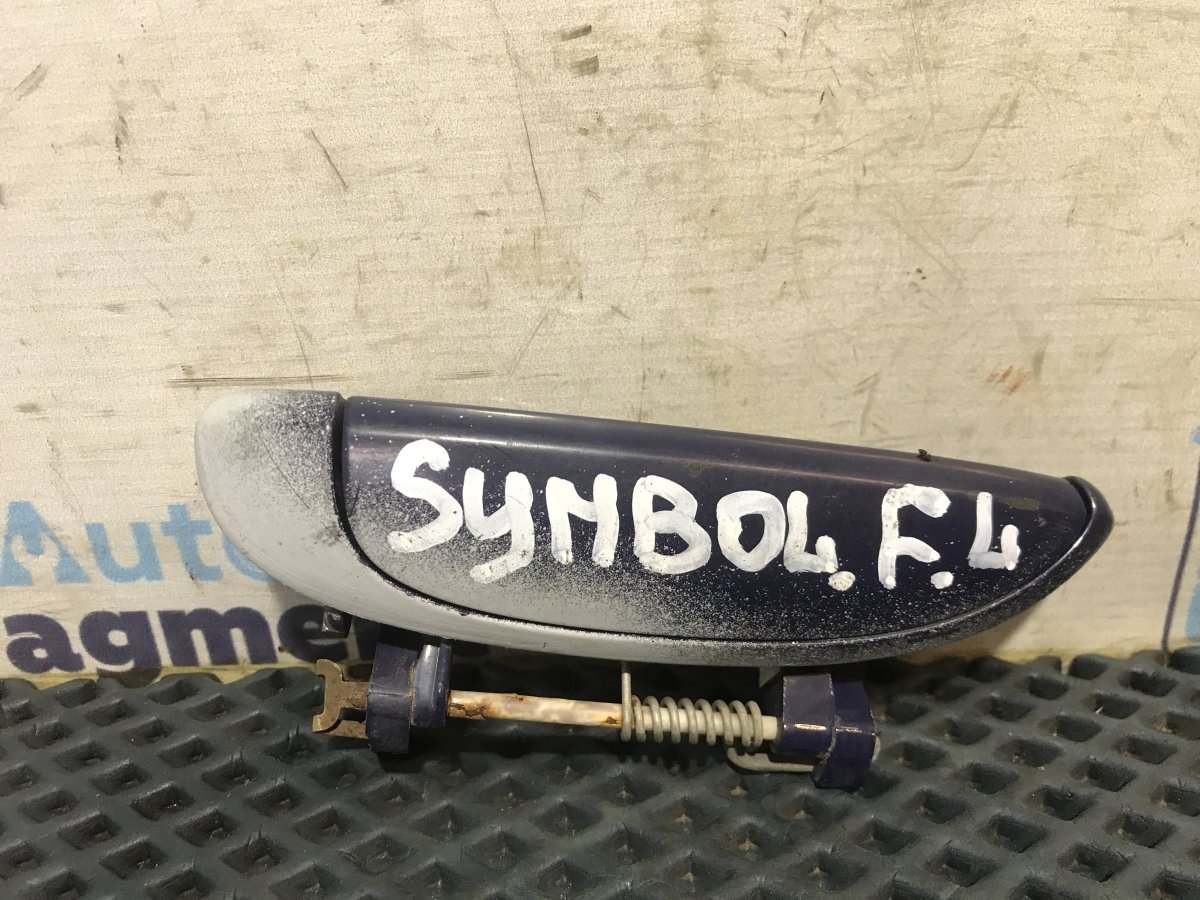 Ручка двери нaружная передняя левая Renault Symbol 2007 K7JA700 1.4 Б/У