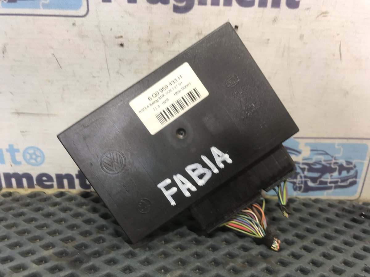 Блок комфорта Skoda Fabia 2005 BME 1.2 6Q0959433H Б/У