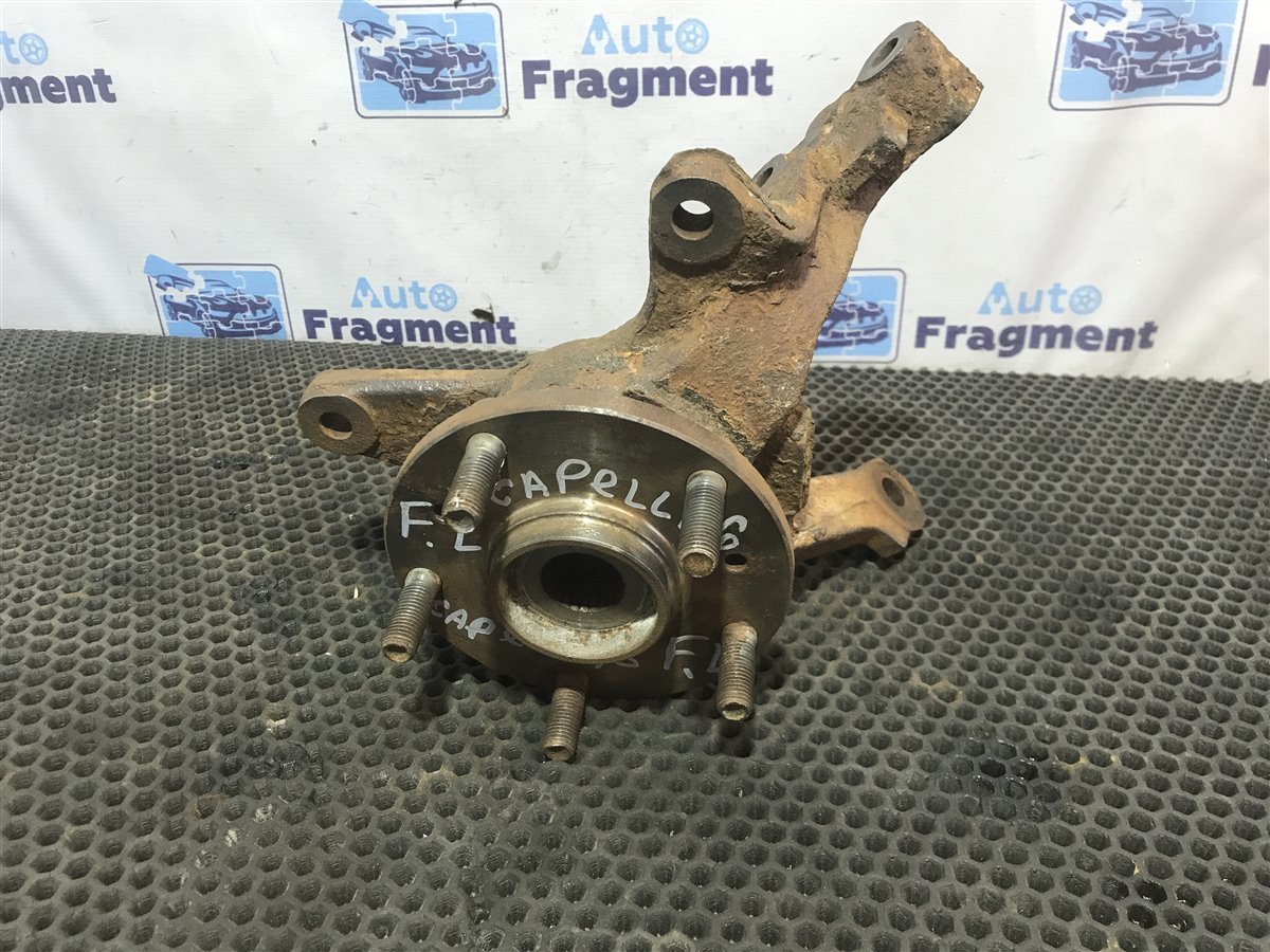 Кулак поворотный передний левый Mazda Capella 1995 F8 1.8 C00133031A Б/У