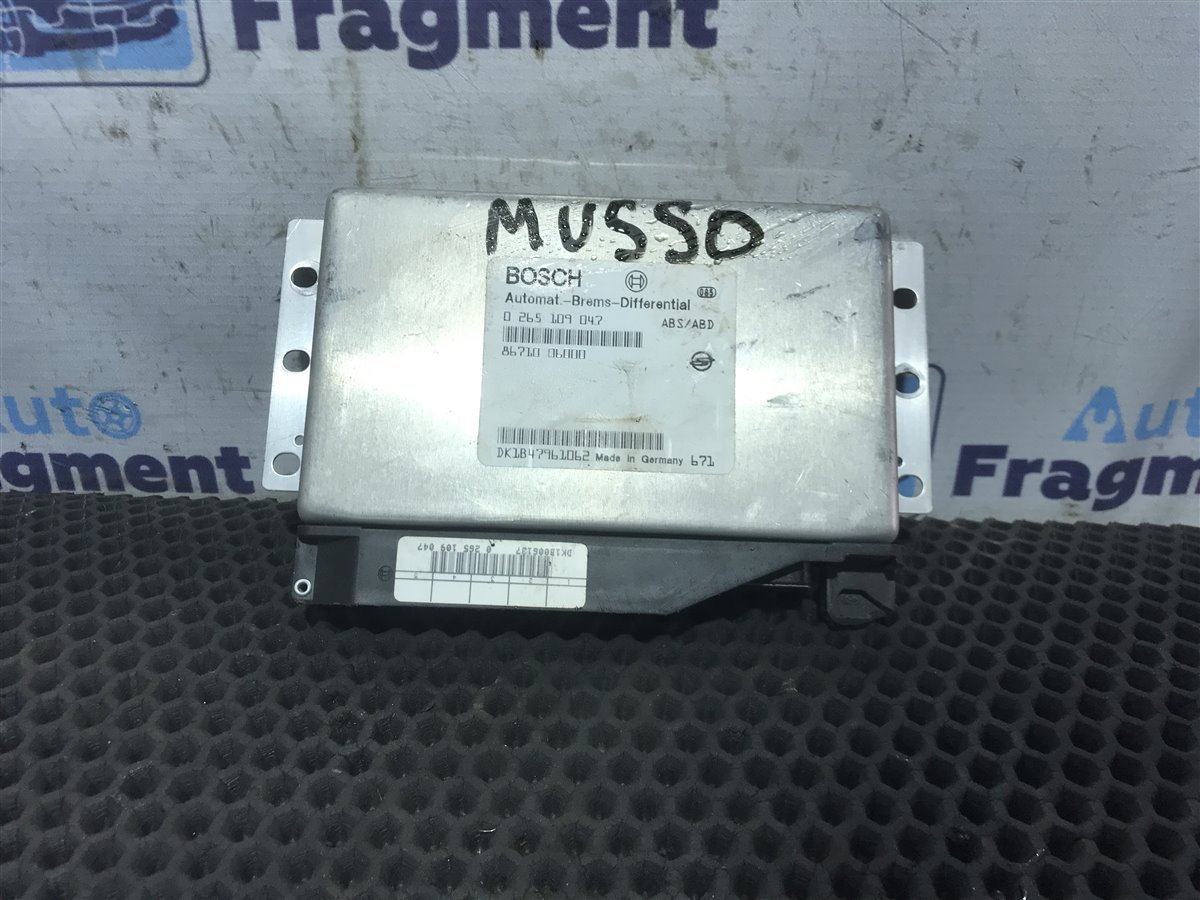 Блок управления ABS SsangYong Musso 1999 161970 2.3 8671006000 Б/У