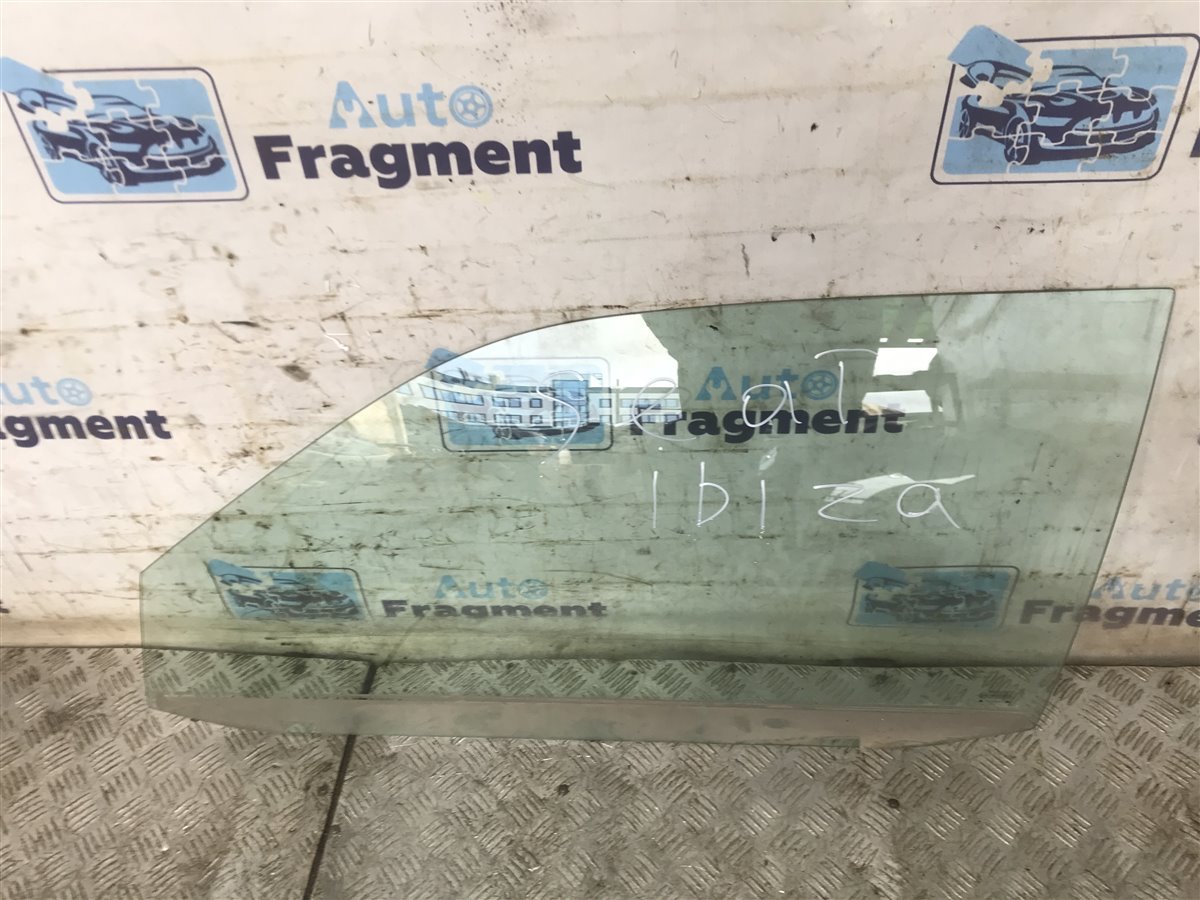 Стекло боковое переднее левое Seat Ibiza 2001 AUD 1.4 6K3845201 Б/У