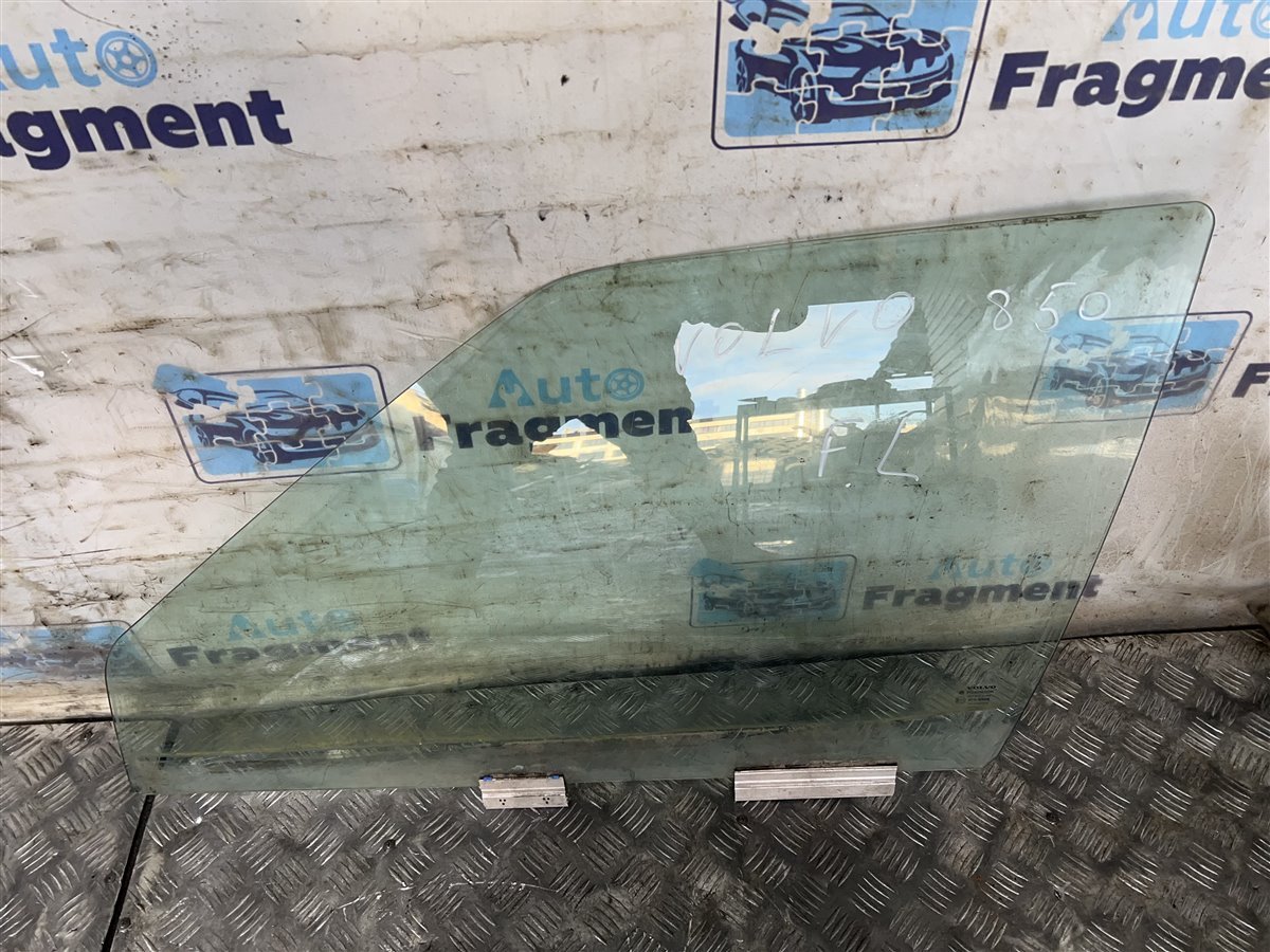 Стекло двери переднее левое Volvo 850 1994 B5252FS 2.4 9151195 Б/У