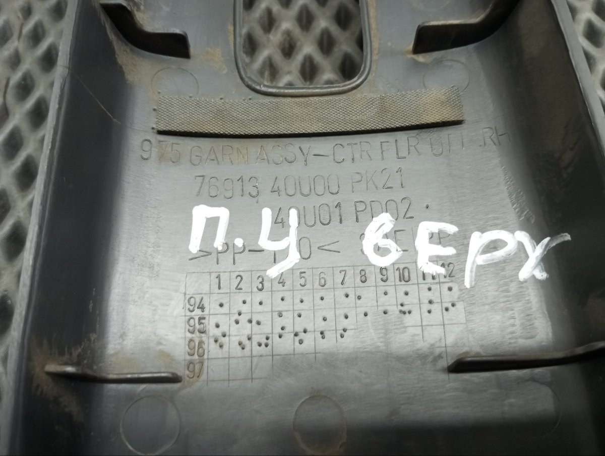 Накладка на стойку кузова правая Cefiro 1996 E-A32 VQ20DE