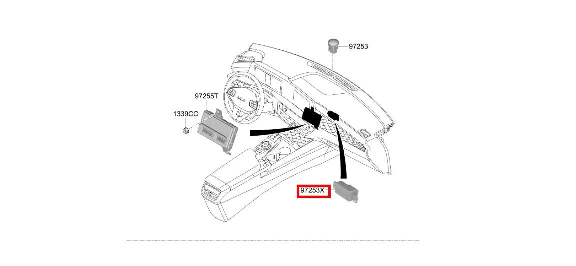 Датчик твердых частиц K8 2022 GL3 G4KN Датчик твердых частиц K8 2022 GL3 G4KN