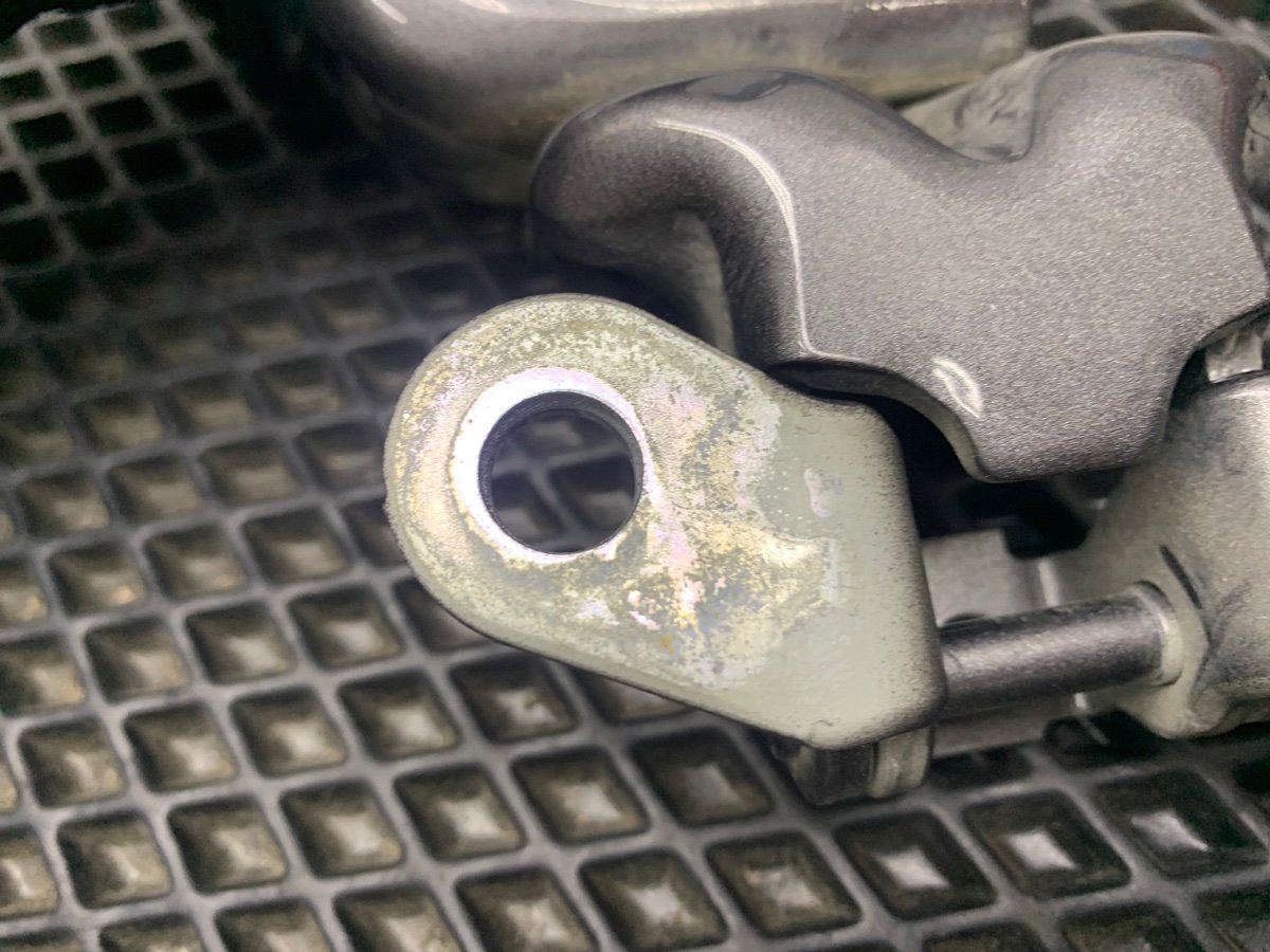 Петля двери задняя левая Santa Fe 2019 TM D4HB