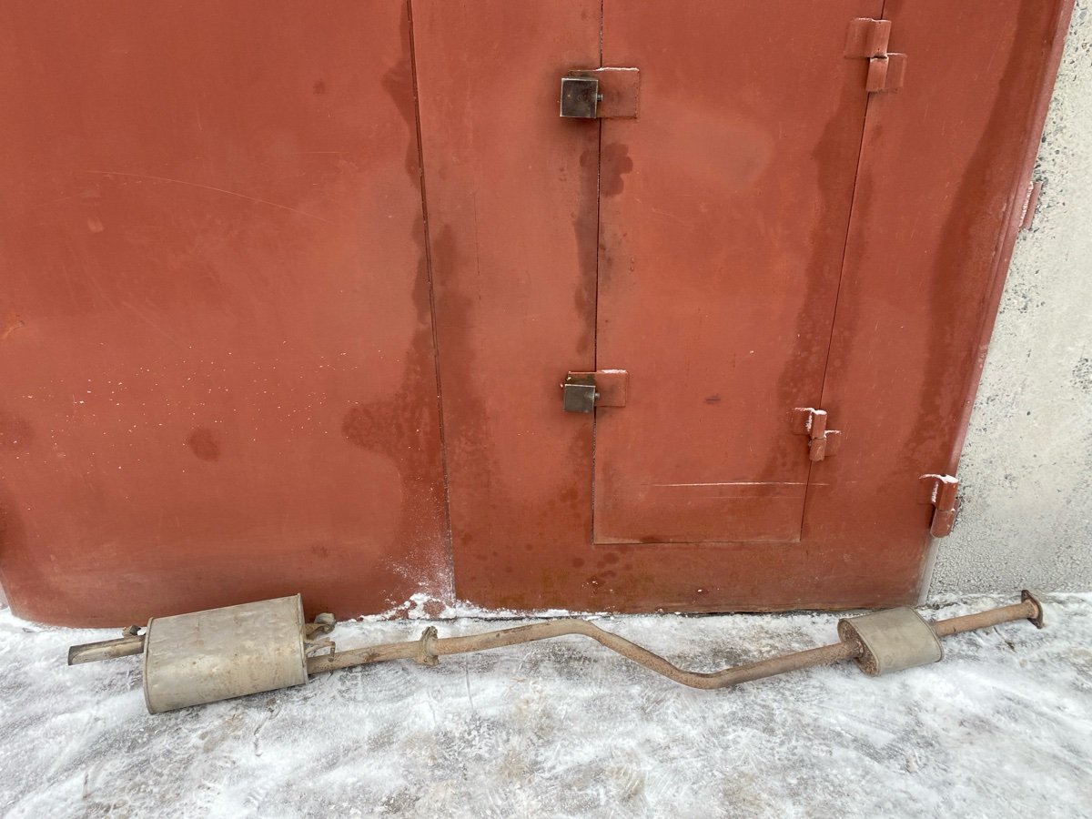 Глушитель в сборе Lancer Cedia 2001 CS2A 4G15