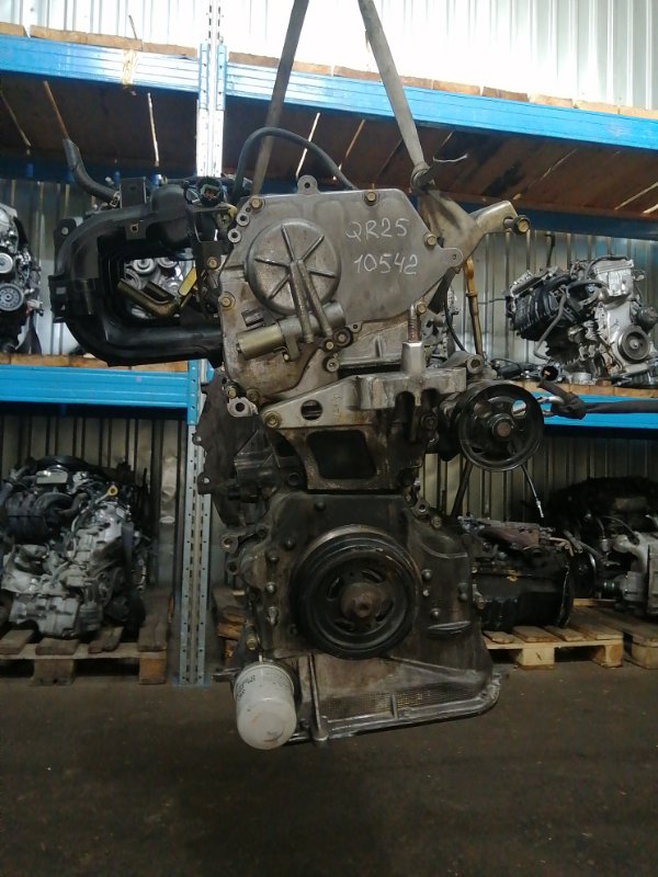 Двигатель Nissan Bassara JTU30 QR25DE