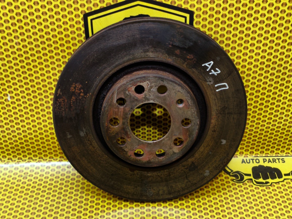 Диск тормозной передний правый Skoda Octavia 2014 A7 CJSA 1K0615301AA Б/У