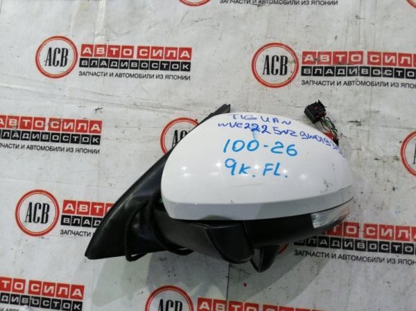 Зеркало левое VOLKSWAGEN TIGUAN 2007-2009 WVGZZZ5NZ9W019390 242W0025946 контрактная