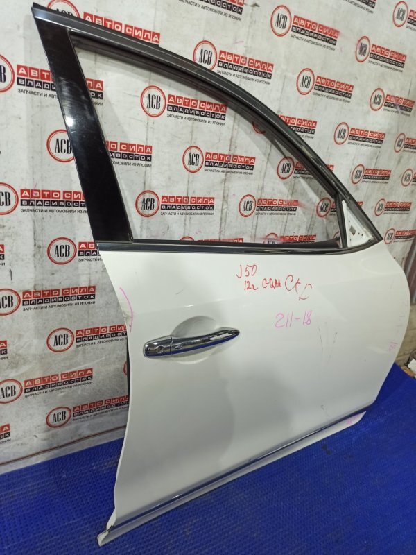 Дверь передняя правая NISSAN SKYLINE CROSSOVER J50 VQ37VHR Дверь передняя правая NISSAN SKYLINE CROSSOVER J50 VQ37VHR