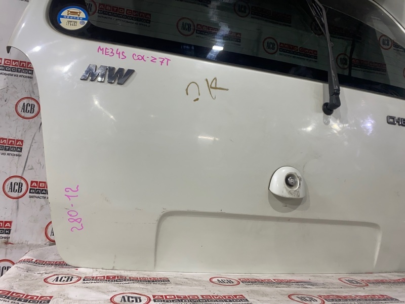 Дверь 5-я SUZUKI CHEVROLET MW ME34S