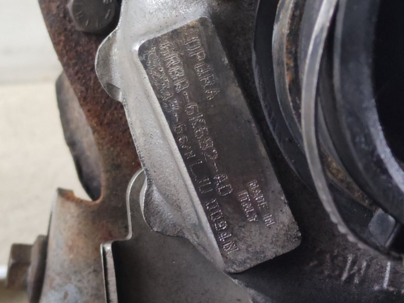 Турбина правая XF 2009 X250 2.7 D AJD