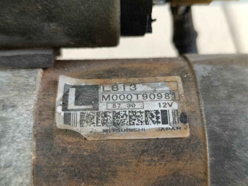 Стартер 6 2007 GG 2.0 LF Стартер 6 2007 GG 2.0 LF