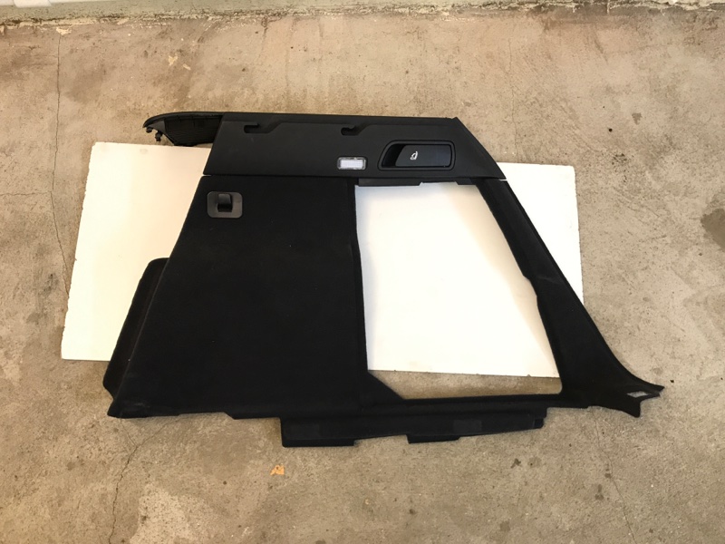 Обшивка багажника Audi Q5 CNC 2014