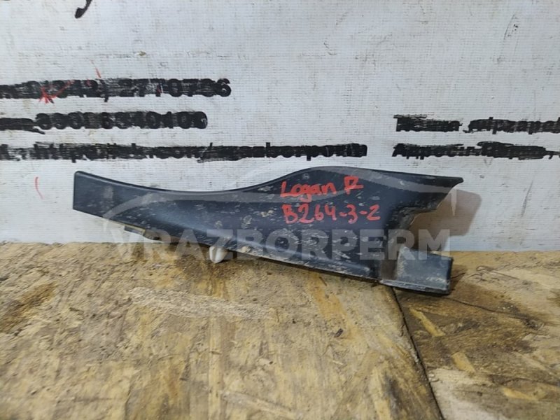 Накладка петли капота передняя правая Renault Logan 2011-2020 8200273994 Б/У