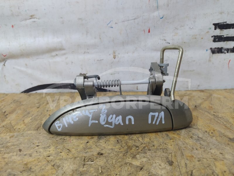 Ручка двери наружная передняя левая Renault Logan 2005-2014 8200869055 Б/У