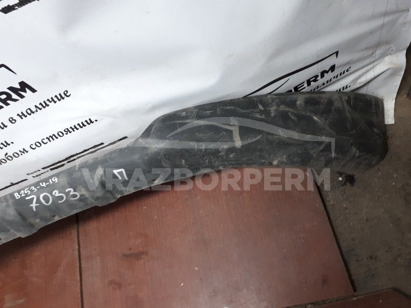 Спойлер бампера передний Volvo XC60