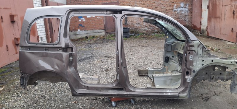 Боковина/порог/стойка кузова правая RENAULT KANGOO 2013 K4M836 7751478342 Б/У