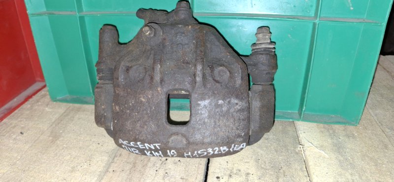 Суппорт тормозной передний правый Hyundai Accent (ТагАЗ) 581901GA00 Б/У