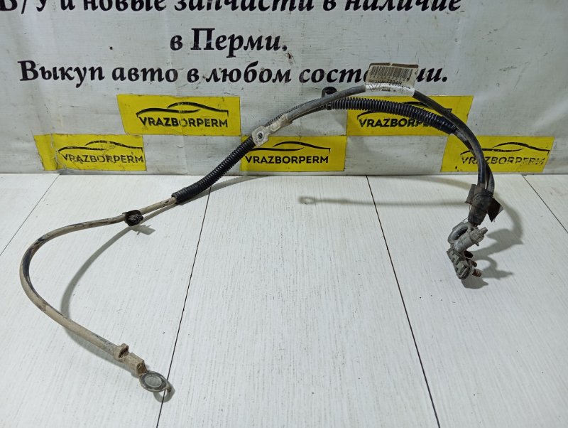 Клемма аккумулятора RENAULT LOGAN 2014 K4M842 240803328R Б/У