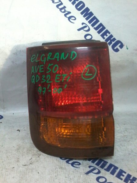 Стоп-сигнал Nissan Elgrand AVE50 QD32ETI 1997 задний левый