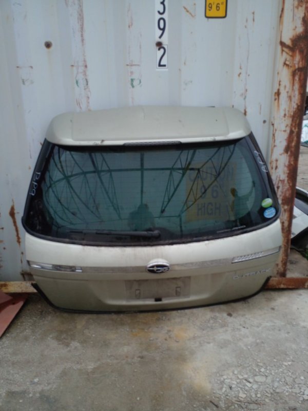 Дверь багажника Subaru Outback BP9 1998 задняя