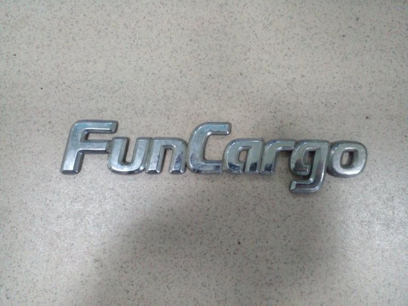 Эмблема Toyota Funcargo NCP20 1NZFE 2000 задняя