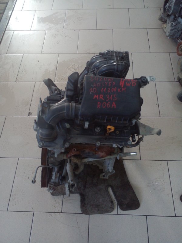 Двигатель Suzuki Hustler MR31S R06A 2019 передний