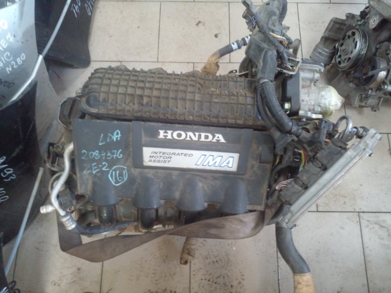 Двигатель Honda Insight ZE2 LDA 2013 передний